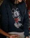 Women's Mickey Thumbs Up Vintage Raglan Pullover