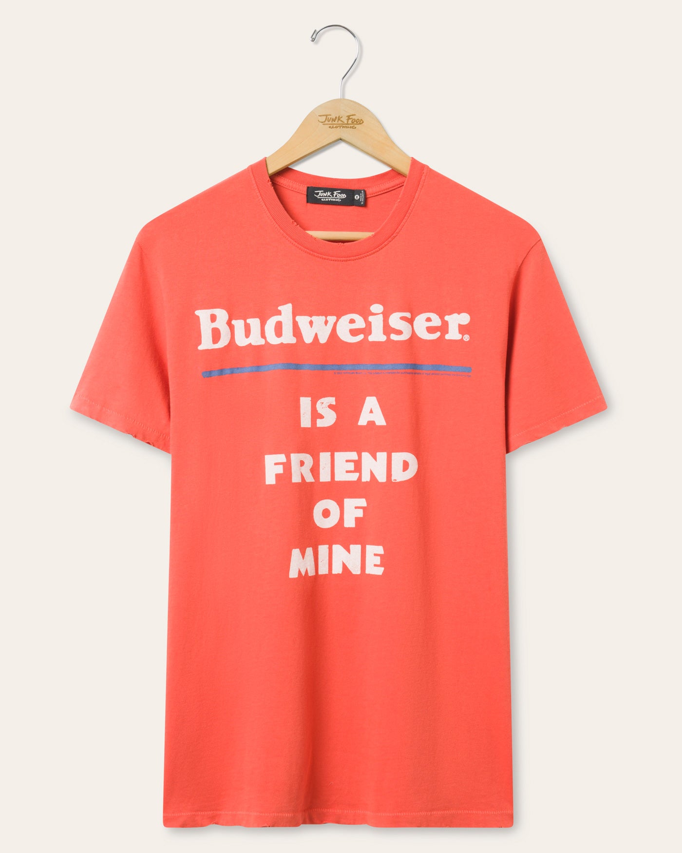 Budweiser is a Friend of Mine Vintage Tee – Junk Food Clothing
