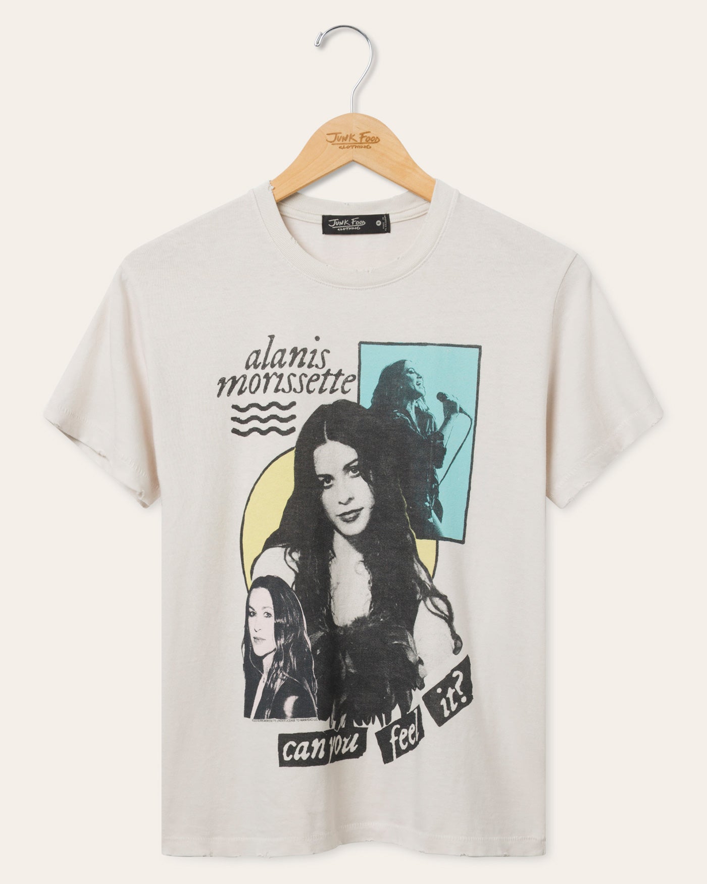 Women's Alanis Morissette Can You Feel It Vintage Tee – Junk Food