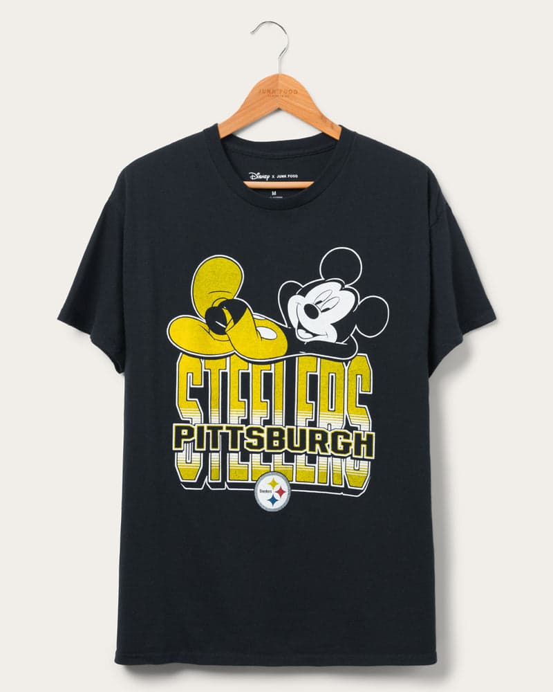 Steelers Mickey Kick Back Tee
