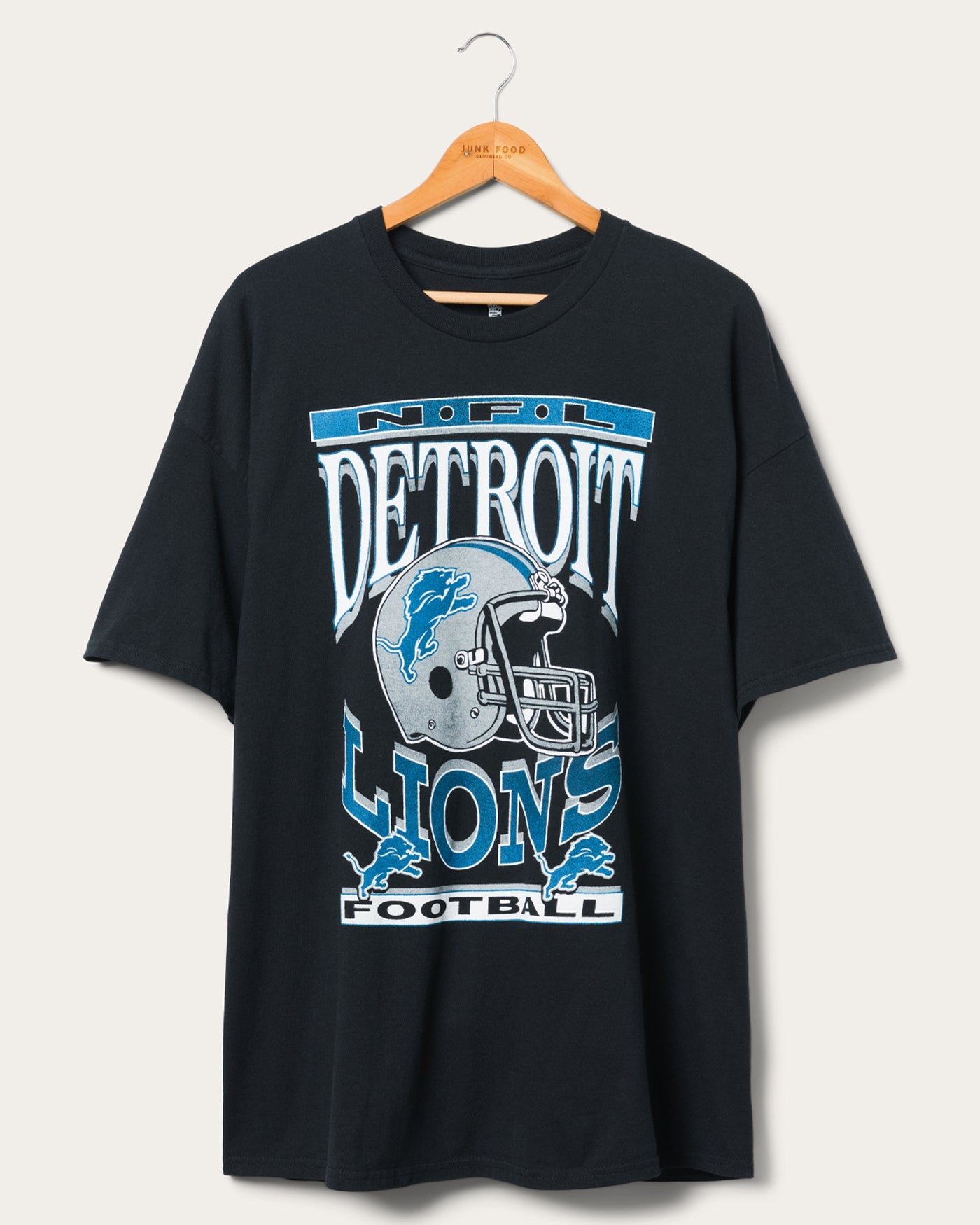 detroit lions jersey dress Women's WEAR by Erin Andrews Blue Detroit Lions Hoodie Dress