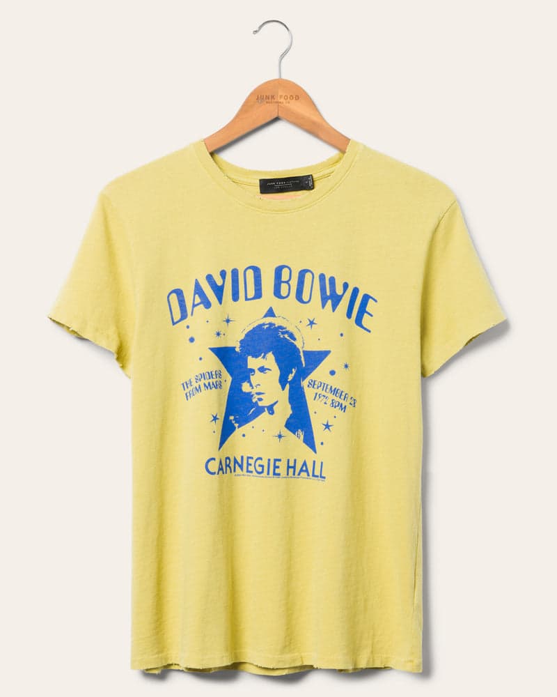 Women's David Bowie Carnegie Hall Vintage Tee