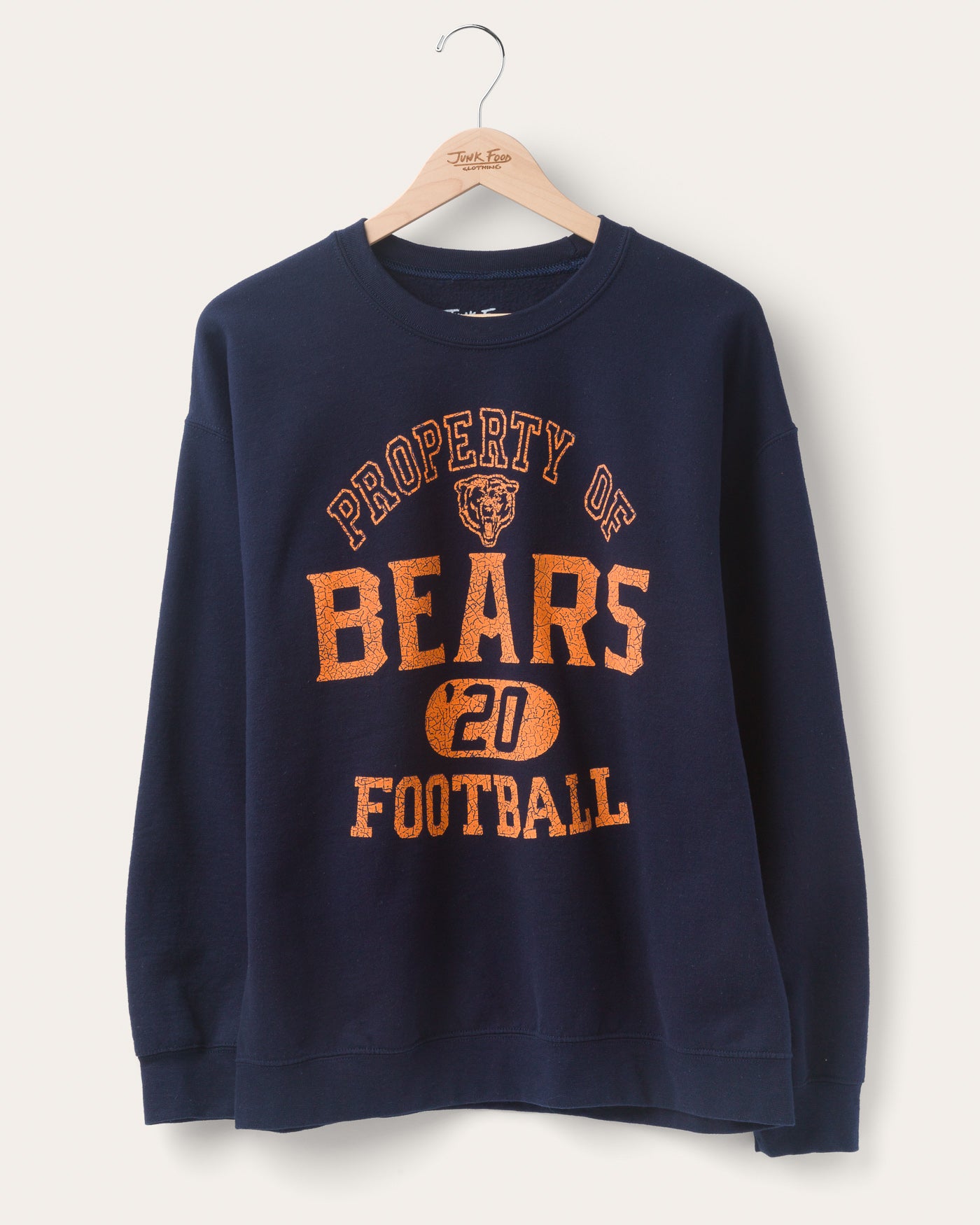 Chicago Bears Property Flea Market Crew Fleece – Junk Food Clothing