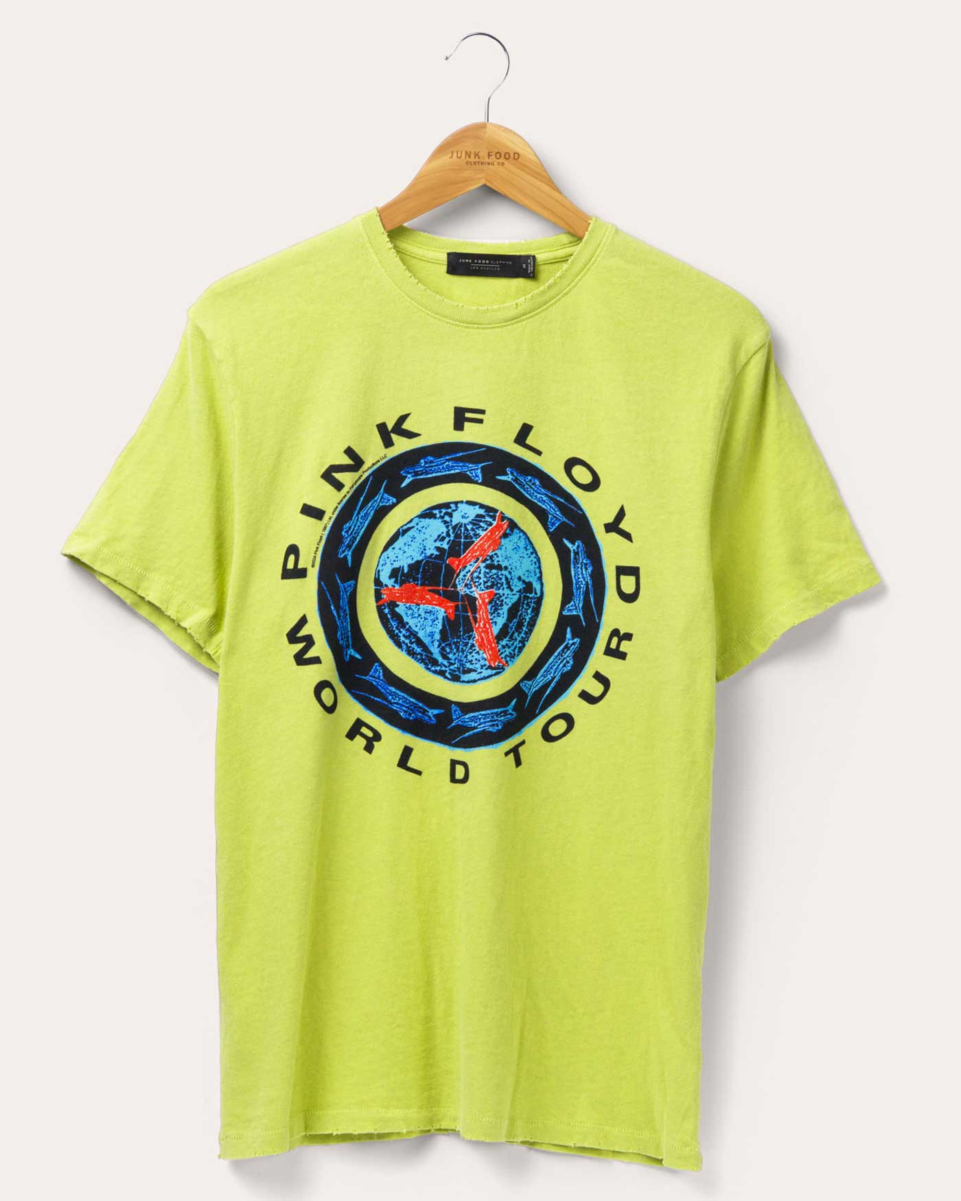 Pink Floyd Circle Vintage Tee – Junk Food Clothing