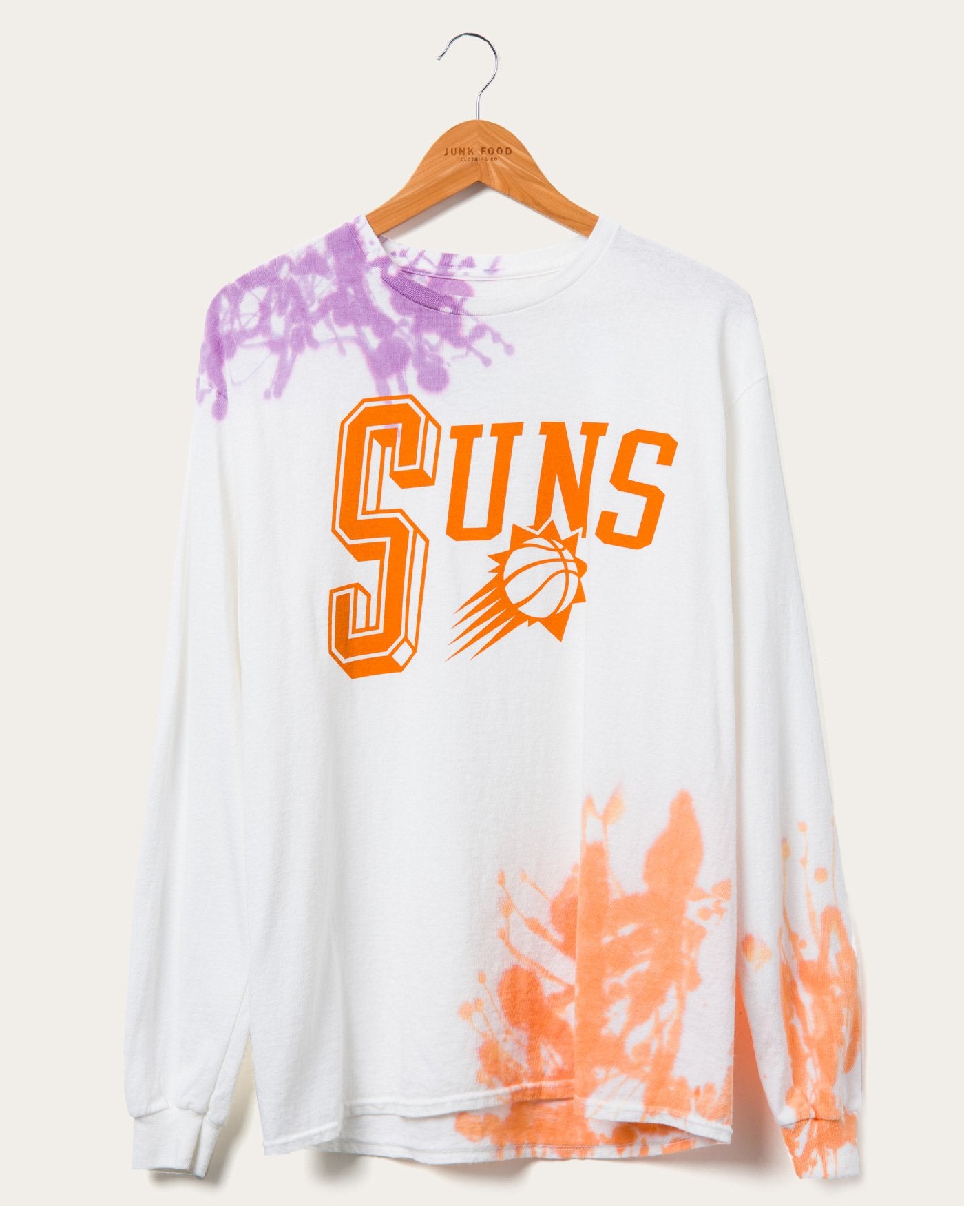 【SunSunSuny】 Phoenix Suns Tie Dye Long Sleeve Tee | Junk Food Clothing – Junk
