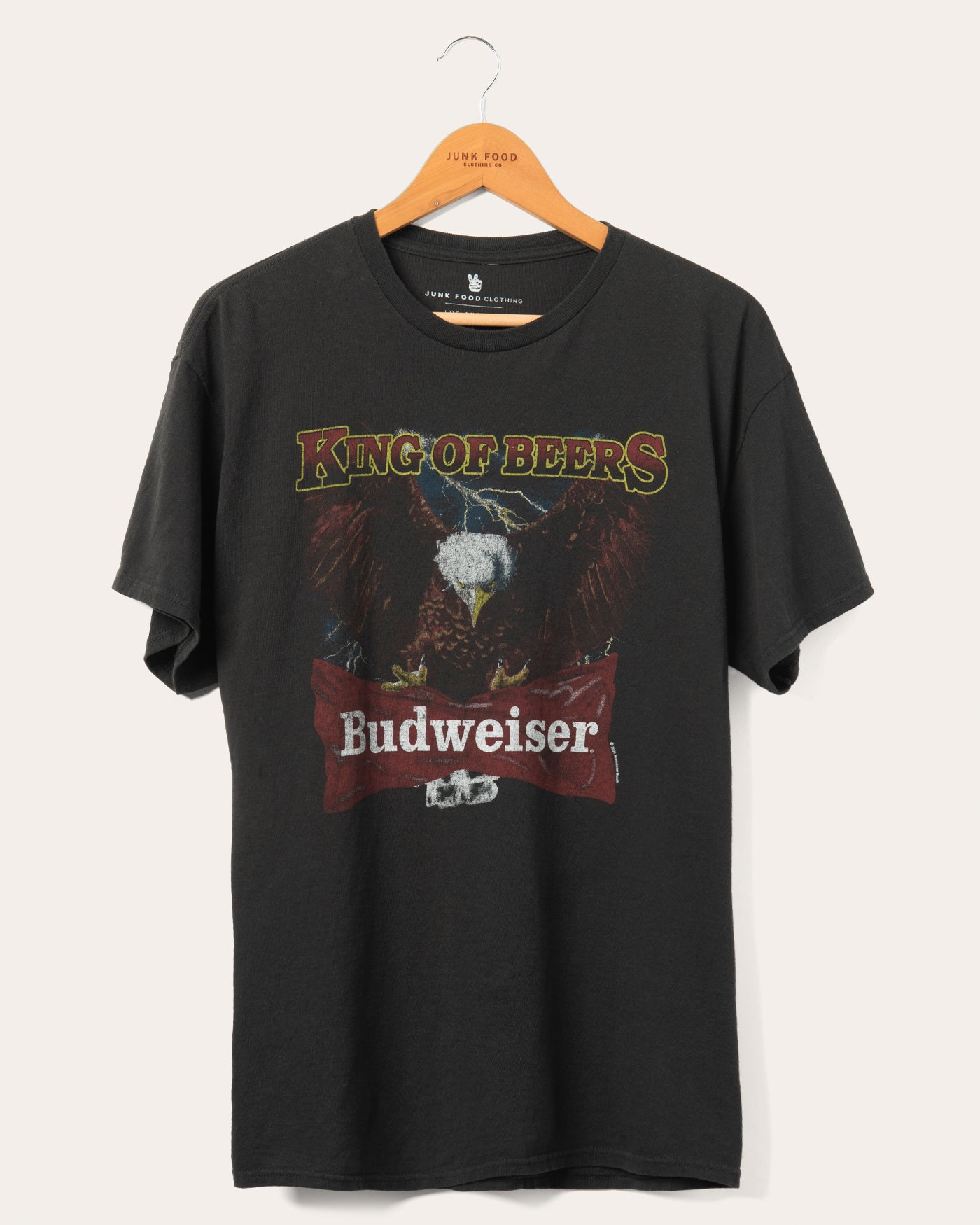 Budweiser King of Beers Flea Market Tee – Junk Food Clothing