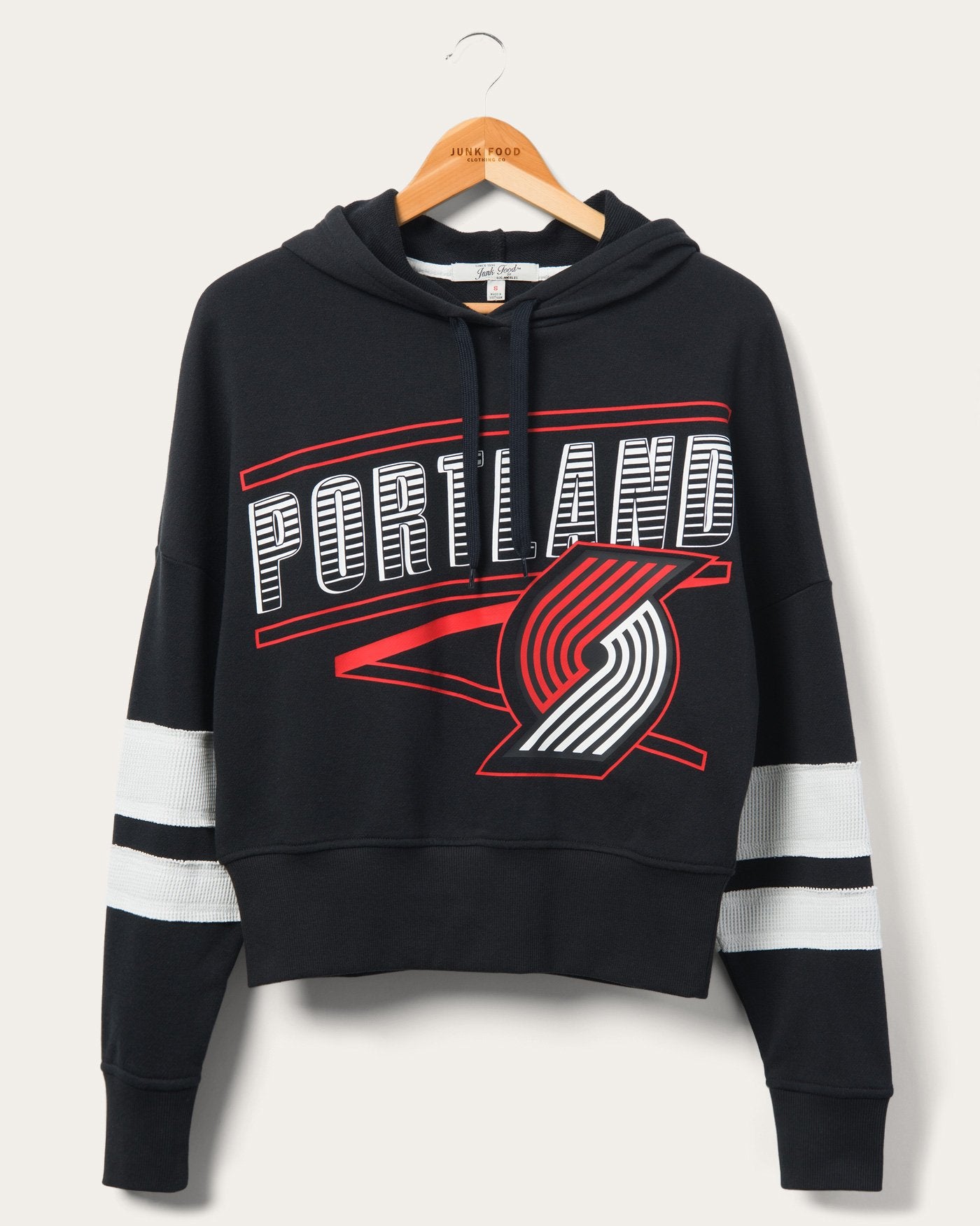 Women's Trailblazers Overtime Striped Fleece Hoodie – Junk Food