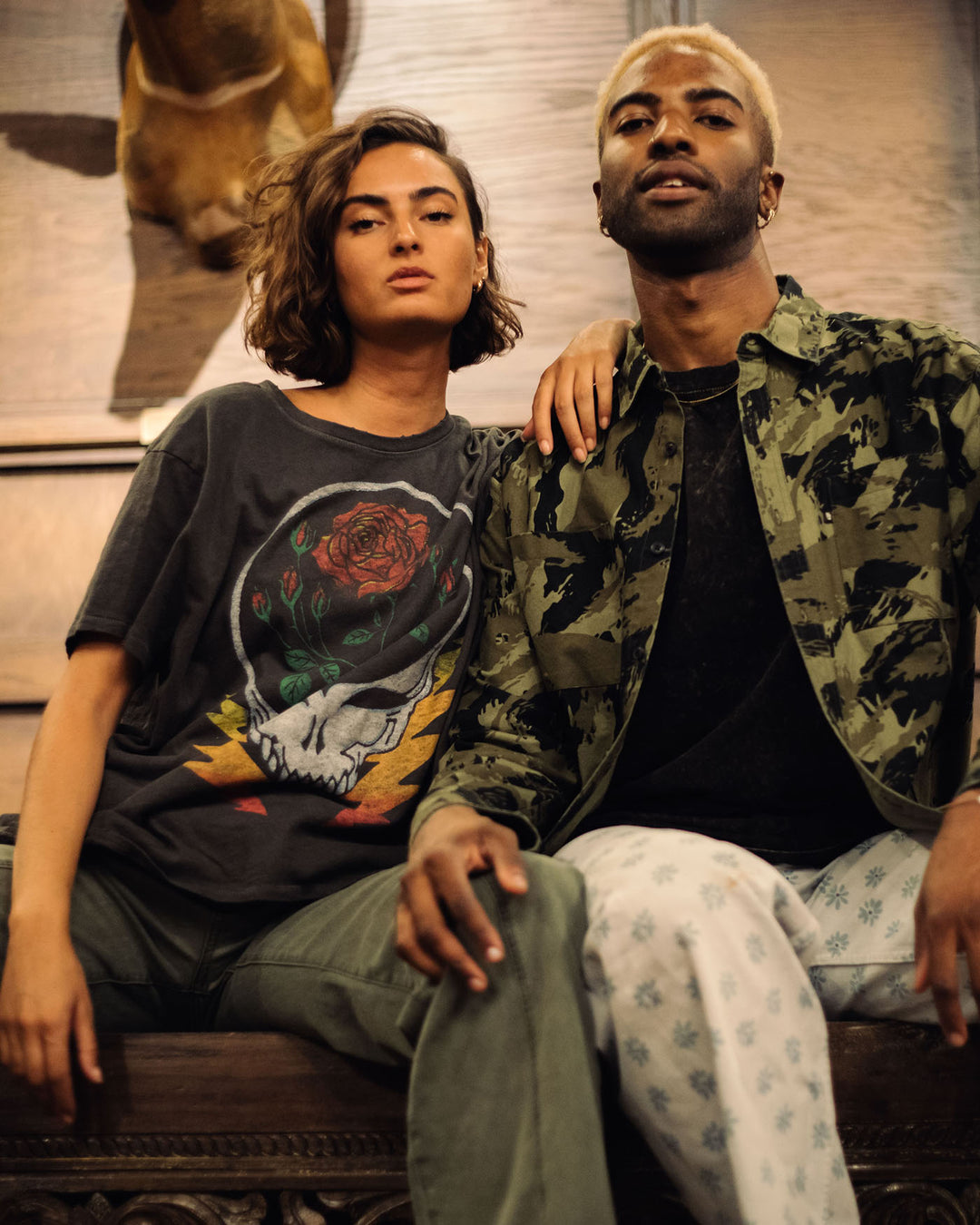 Grateful Dead Roses and Bolts Vintage Tee