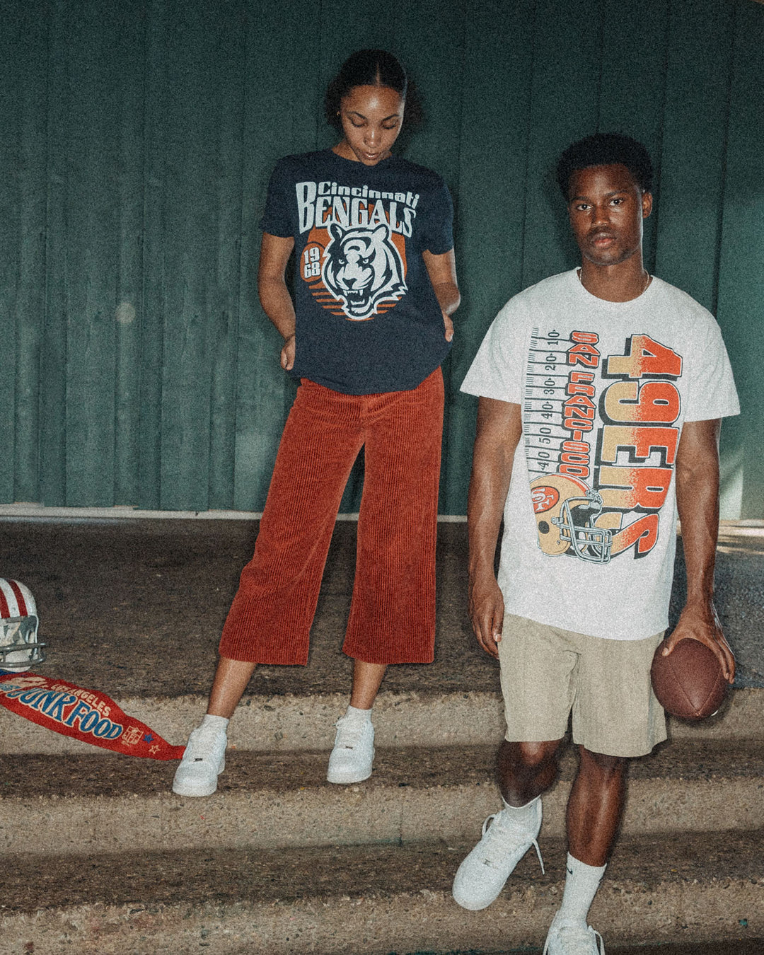 Women's Cincinnati Bengals Sunset Vintage Tee