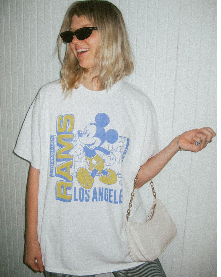 Los Angeles Rams Mickey Field Tee