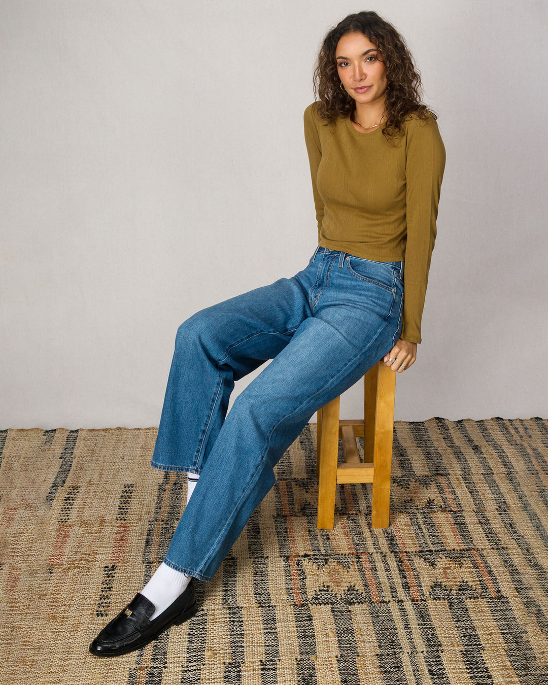 Women's Pointelle Long Sleeve