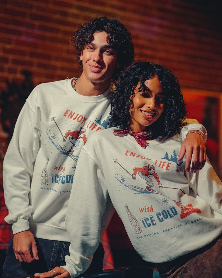 Miller High Life Ice Cold Flea Market Fleece