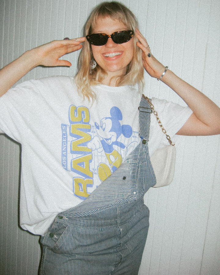 Los Angeles Rams Mickey Field Tee
