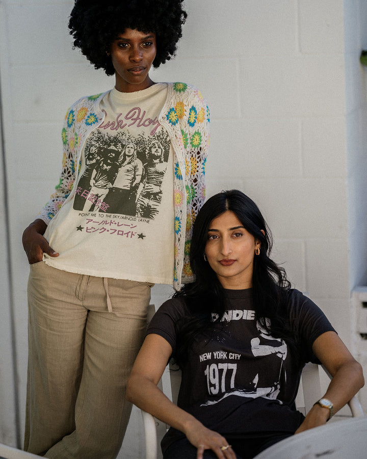 Women's Blondie 1977 Vintage Tissue Tee