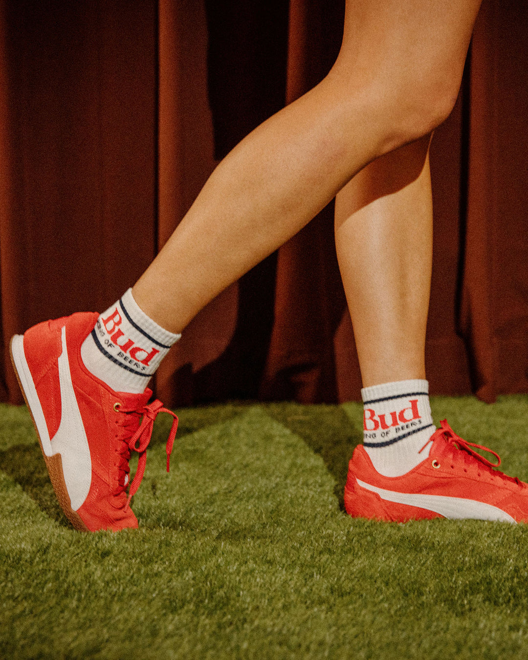 Budweiser King of Beer Ankle Socks