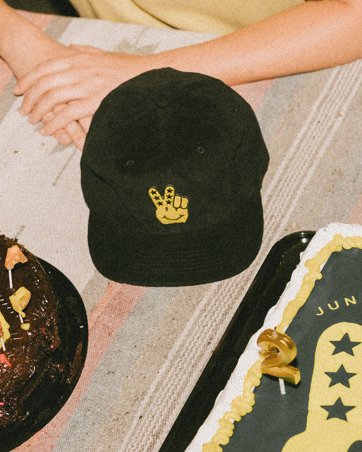 JF Peace + Smiles Patch Cord Hat