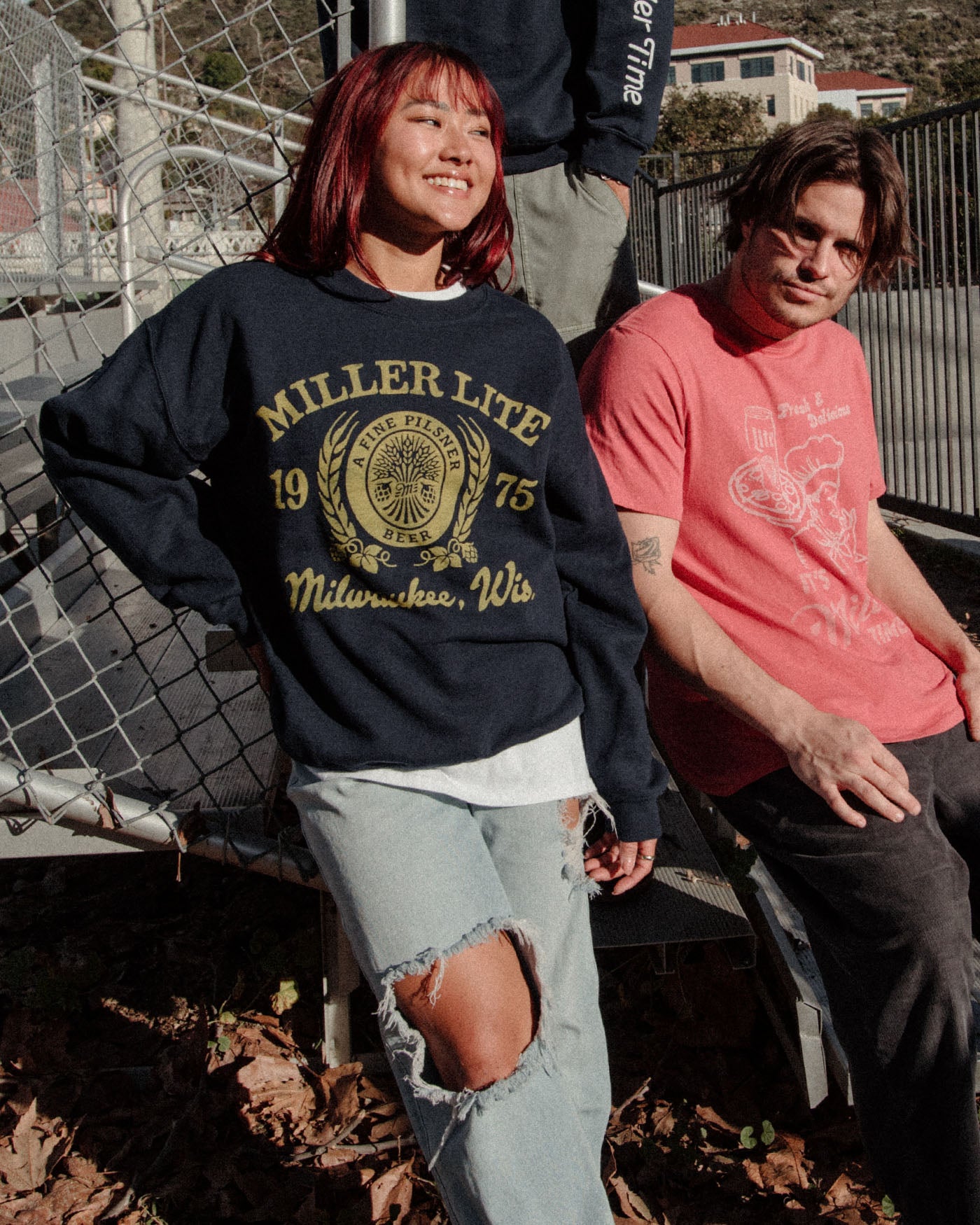 Miller Lite 1975 Flea Market Fleece – Junk Food Clothing