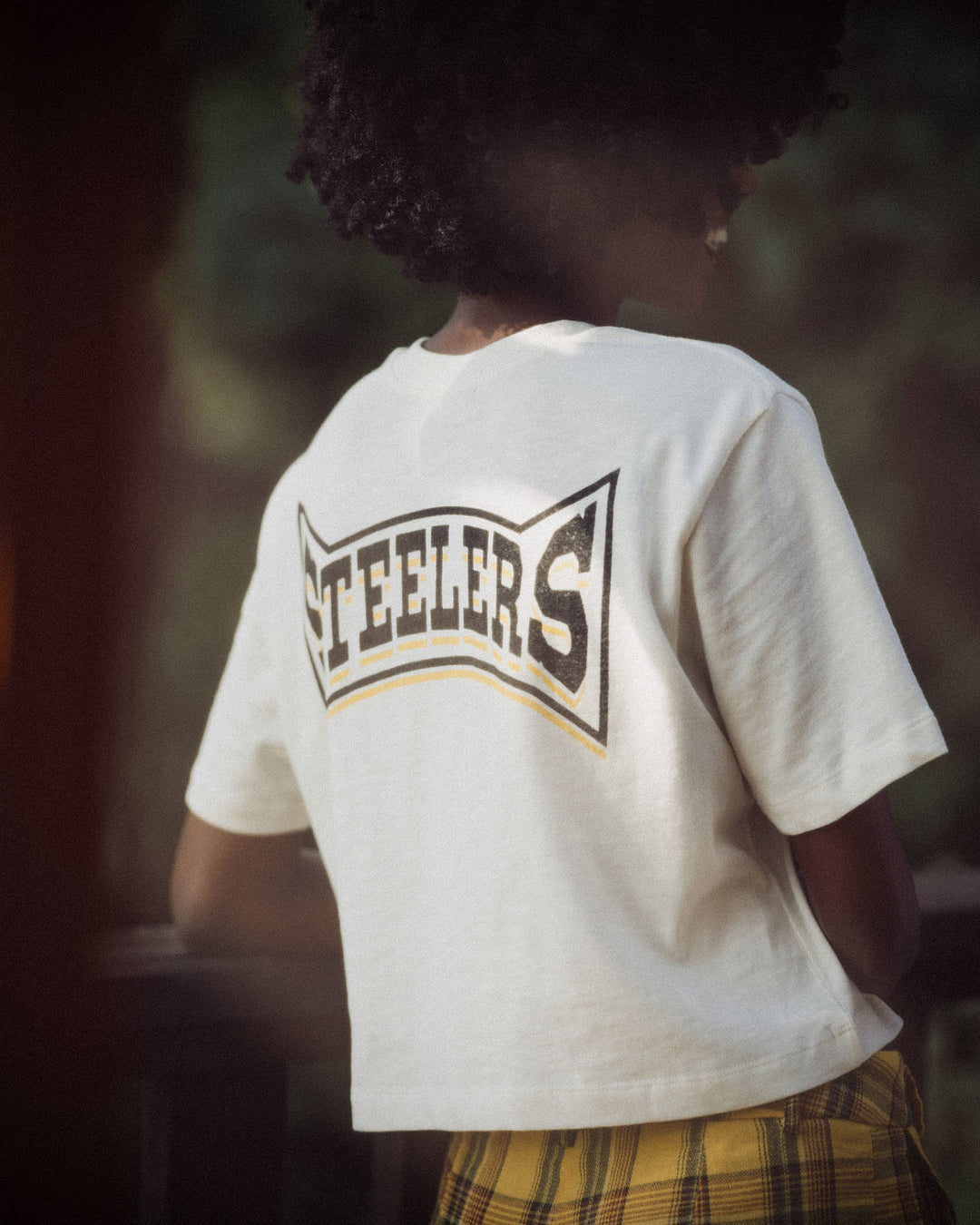 Fanatics - T-shirt graphique NFL Pittsburgh Steelers Shatter - Noir, Noir , M Fanatics - T-shirt graphique NFL Pittsburgh Steelers Shatter - Noir, Noir , M