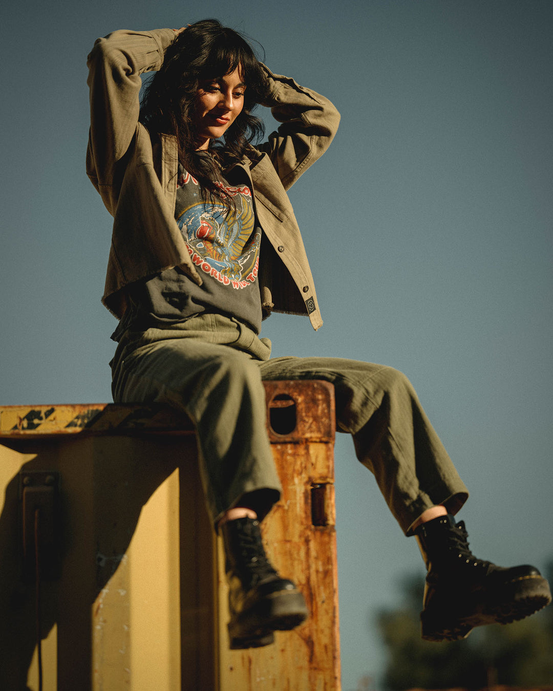 Women's Rolling Stones '78 World Wide Tour Vintage Tee