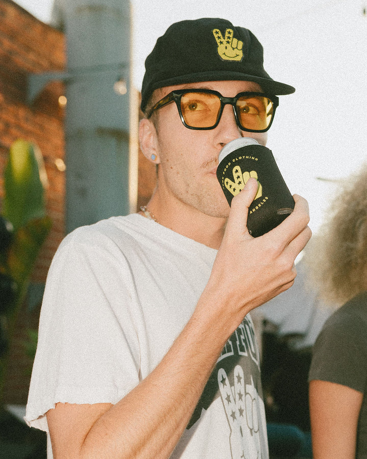 JF Peace + Smiles Patch Cord Hat