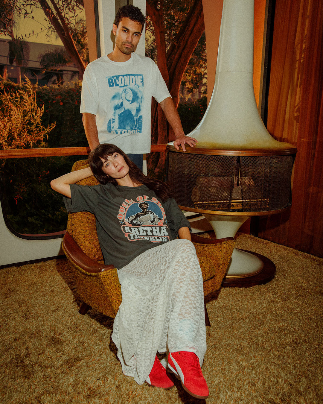 Aretha Franklin Queen of Soul Oversized Tee