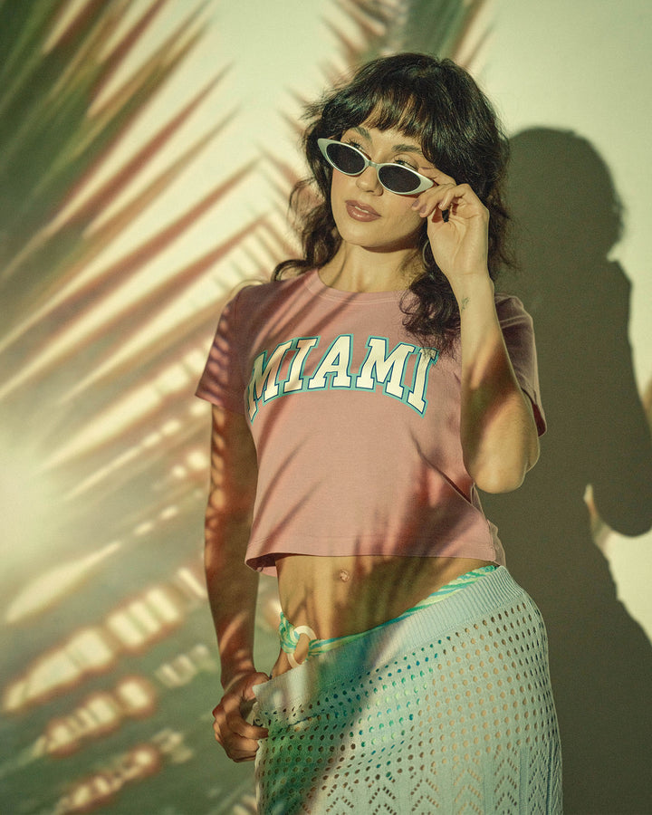 Women's Miami Baby Tee