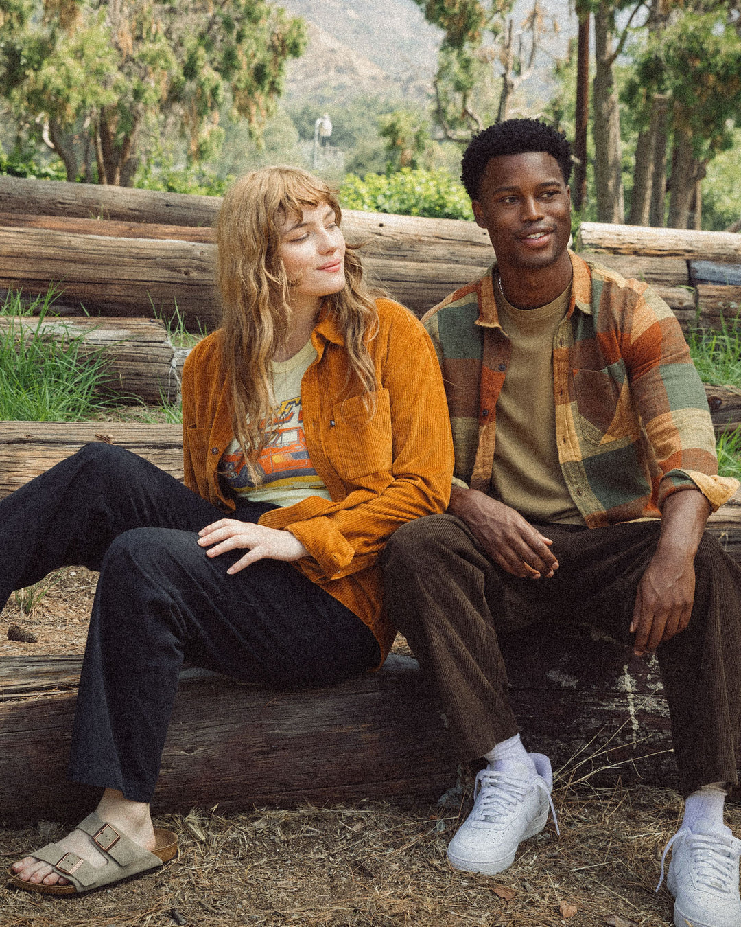 Thom Oversized Long Sleeve Cord Shirt