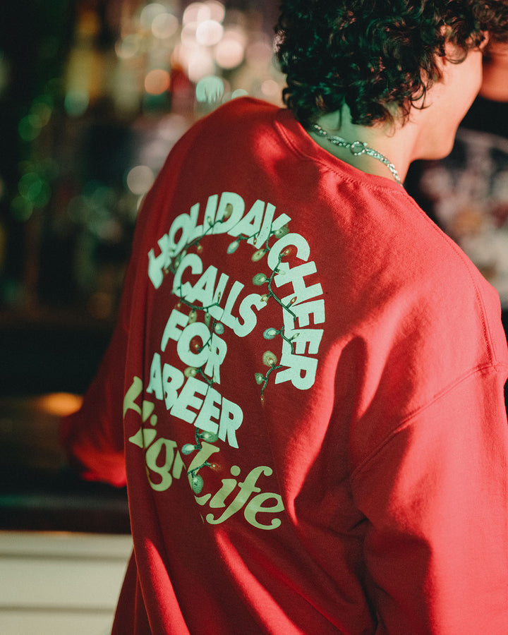 Miller High Life Holiday Cheer Flea Market Fleece