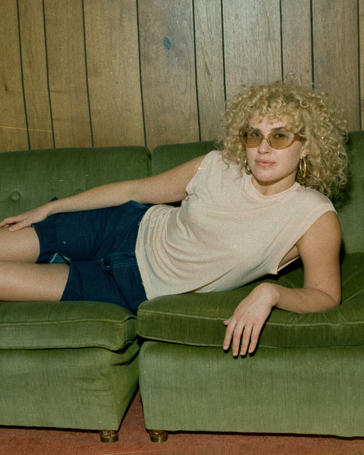 Women's Vintage Tissue Muscle Tank