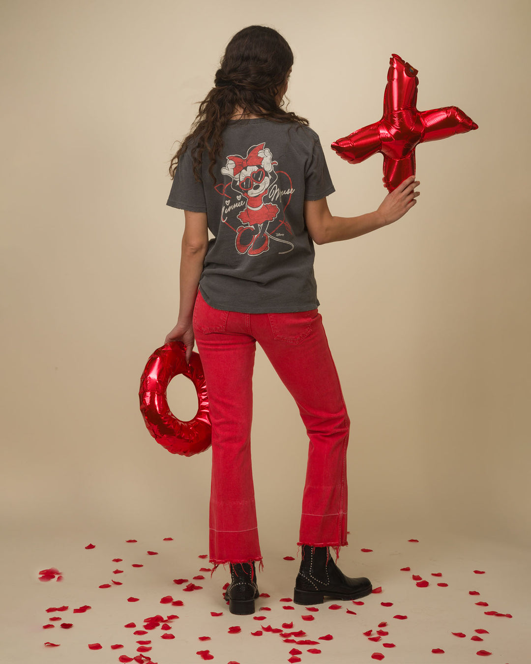 Women's Minnie Mouse Sunglasses Vintage Tee