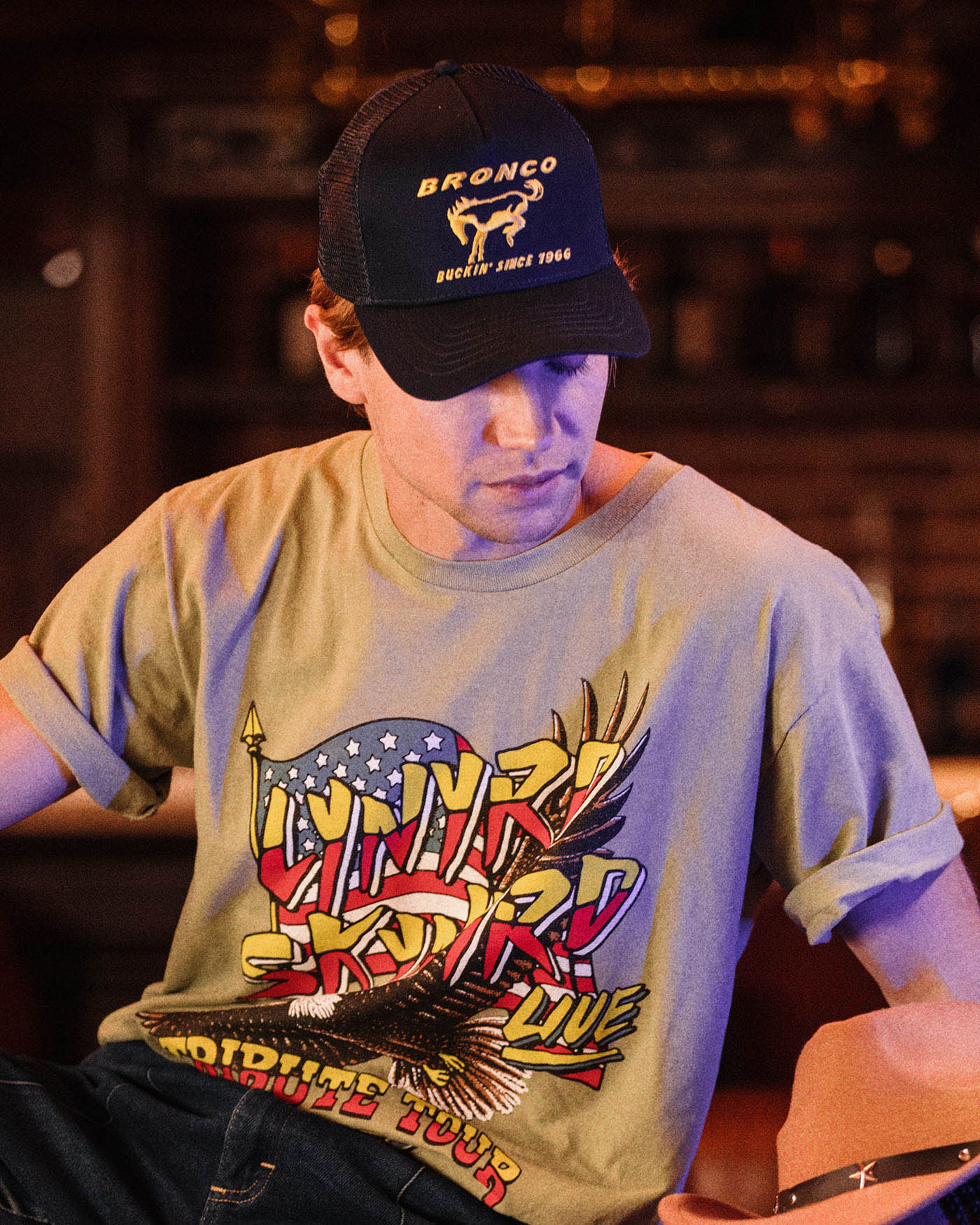 Ford Buckin Since 1966 Bronco Trucker Hat – Junk Food Clothing Ford Buckin Since 1966 Bronco Trucker Hat – Junk Food Clothing