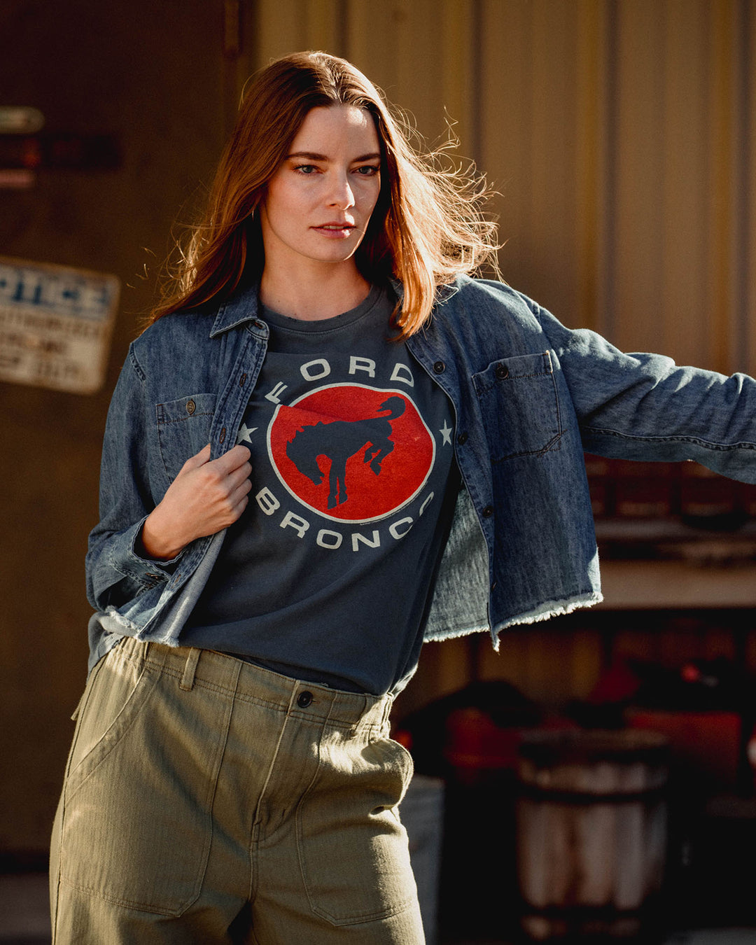 Women's Ford Bronco Vintage Tee