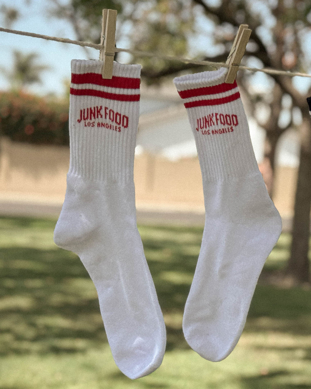 Junk Food Los Angeles Crew Socks