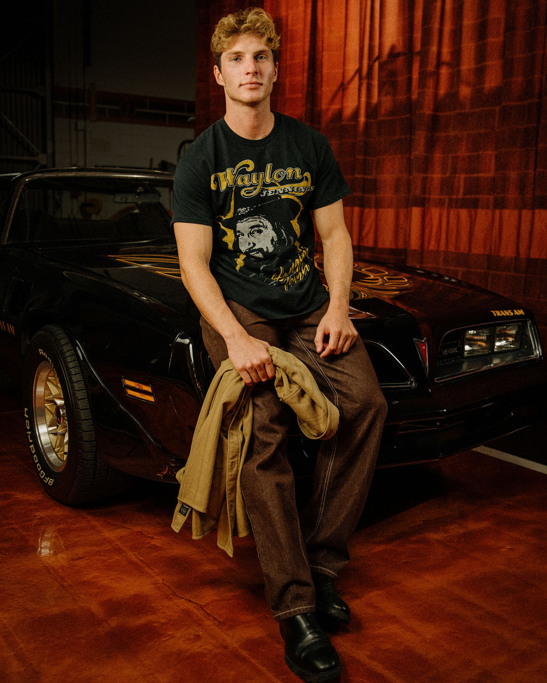 Waylon Jennings Hangin' Tough Flea Market Tee