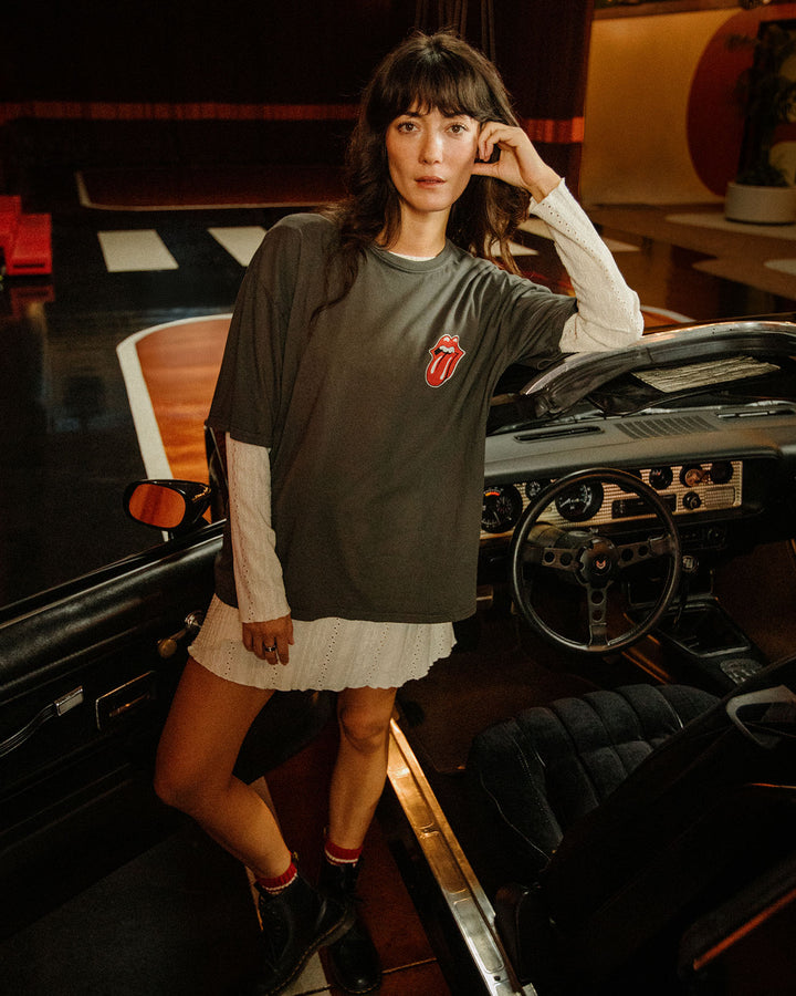 The Rolling Stones UK Flag Oversized Tee