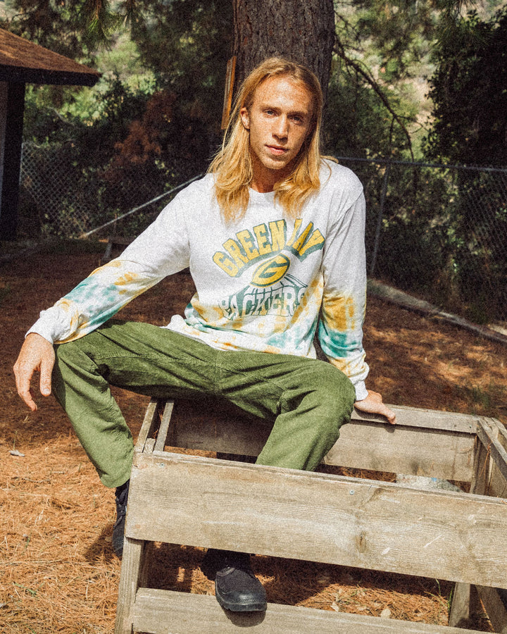 Green Bay Packers Tie Dye Long Sleeve
