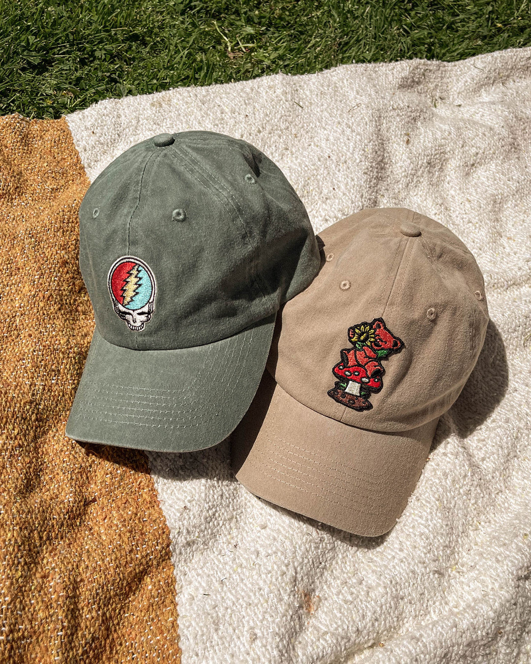Grateful Dead Skull Hat