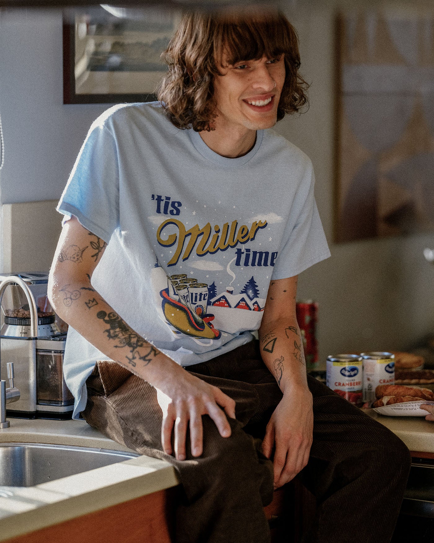Miller Time Flea Market Tee – Junk Food Clothing Miller Time Flea Market Tee – Junk Food Clothing