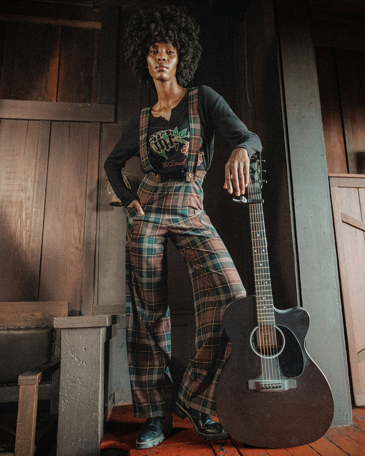 Women's Grateful Dead Hand With Roses Sunday Thermal