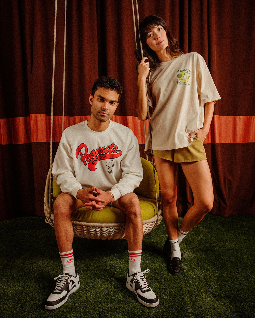 Peanuts Since 1950 Flea Market Fleece