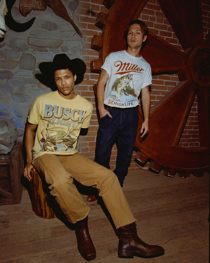 Busch Light Deer Flea Market Tee