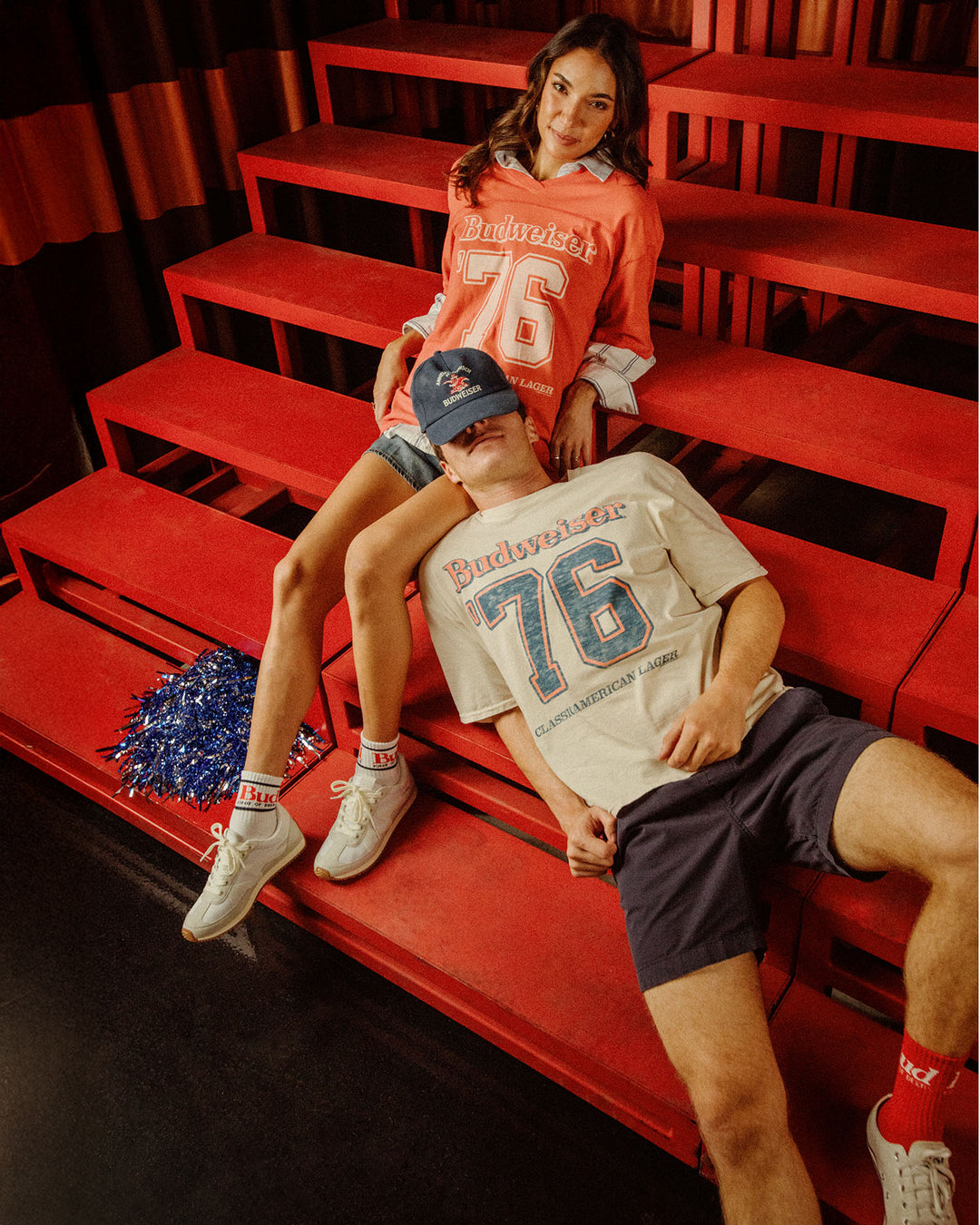 Budweiser King of Beers '76 Hockey Tee