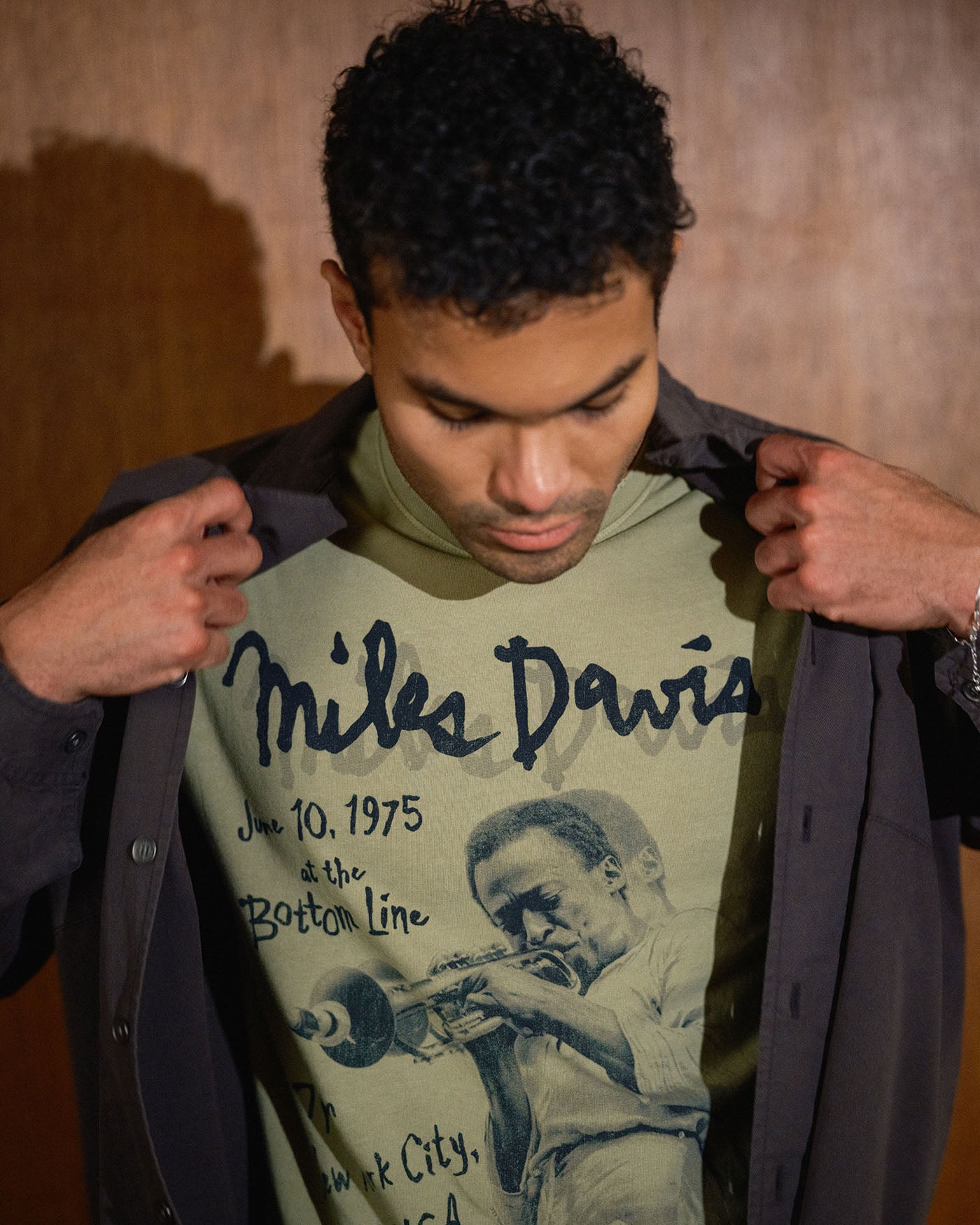 Miles Davis New York City Vintage Tee – Junk Food Clothing