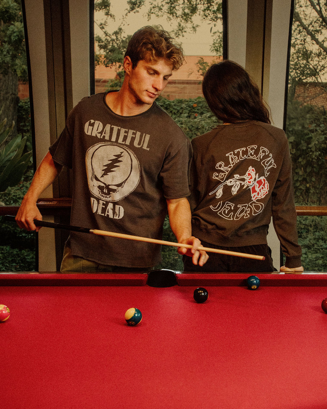 Grateful Dead Steal Your Face Fleece Cut Off Tee
