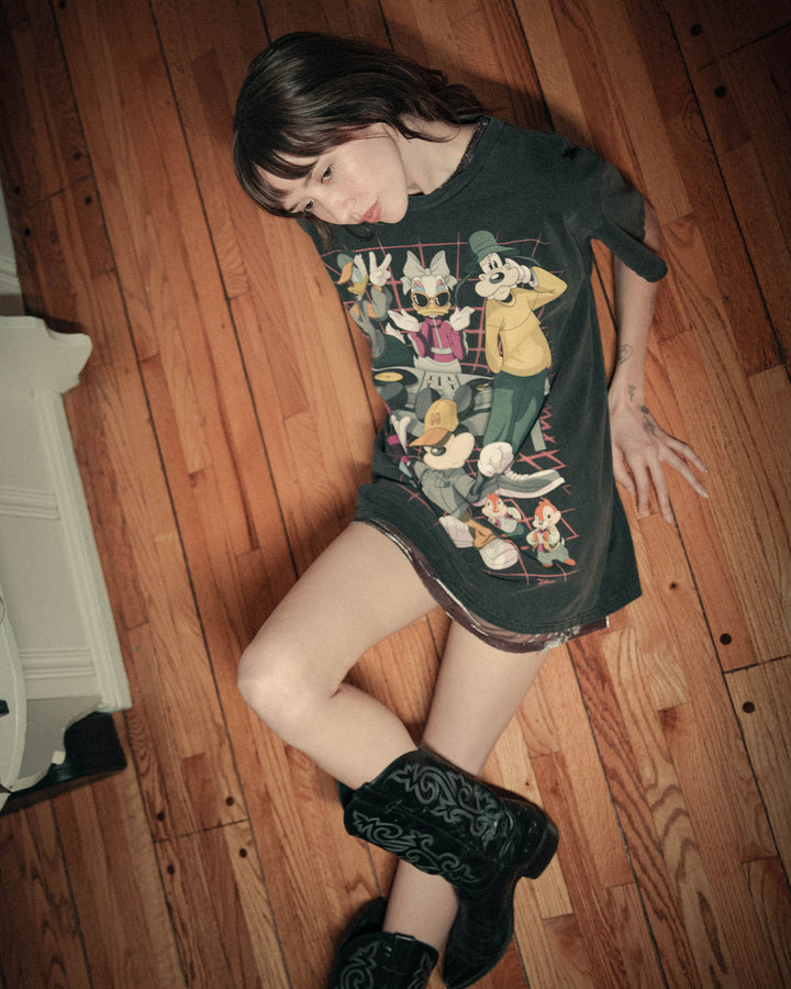 Disney Friends DJ Flea Market Tee