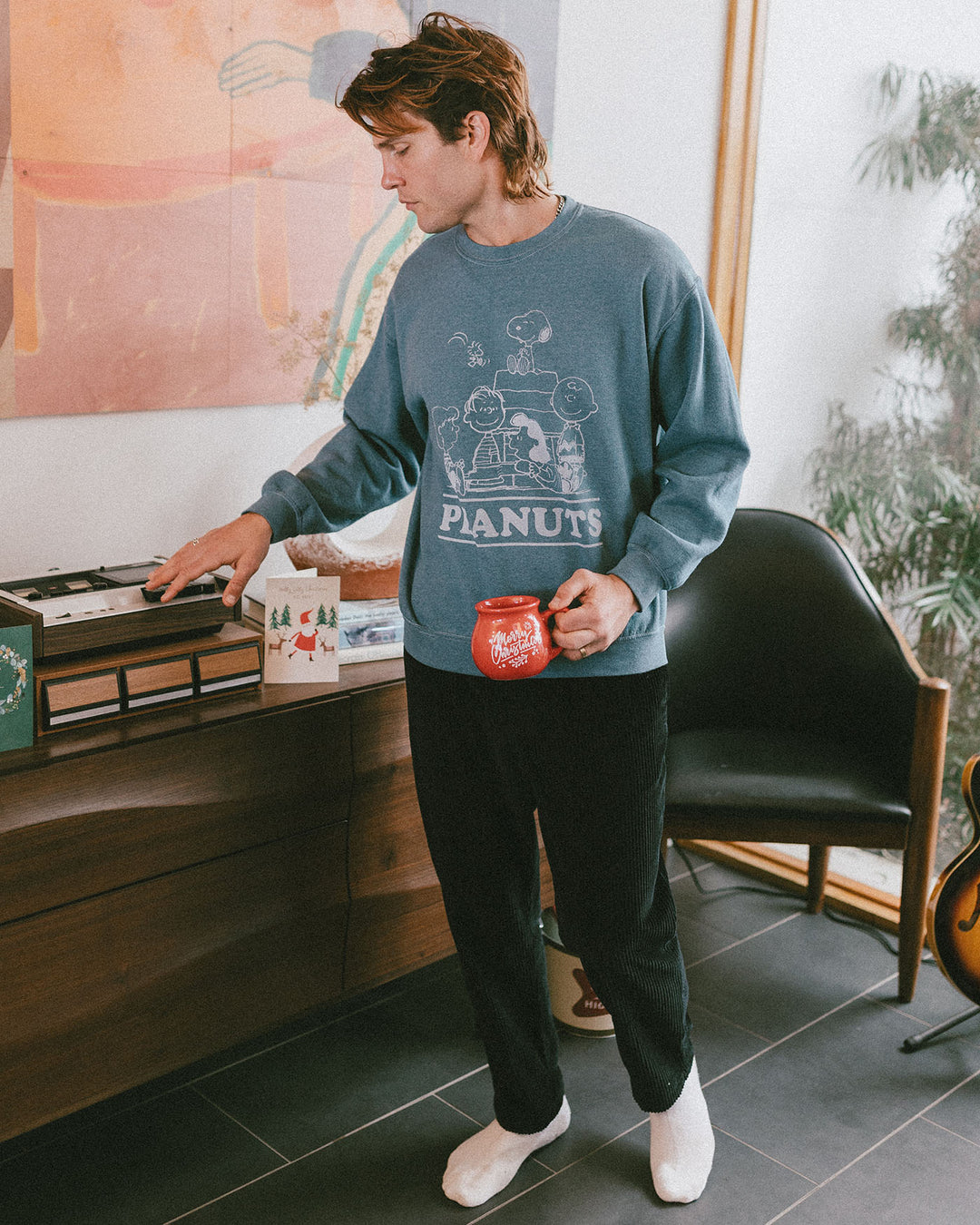 Peanuts The Gang Flea Market Fleece