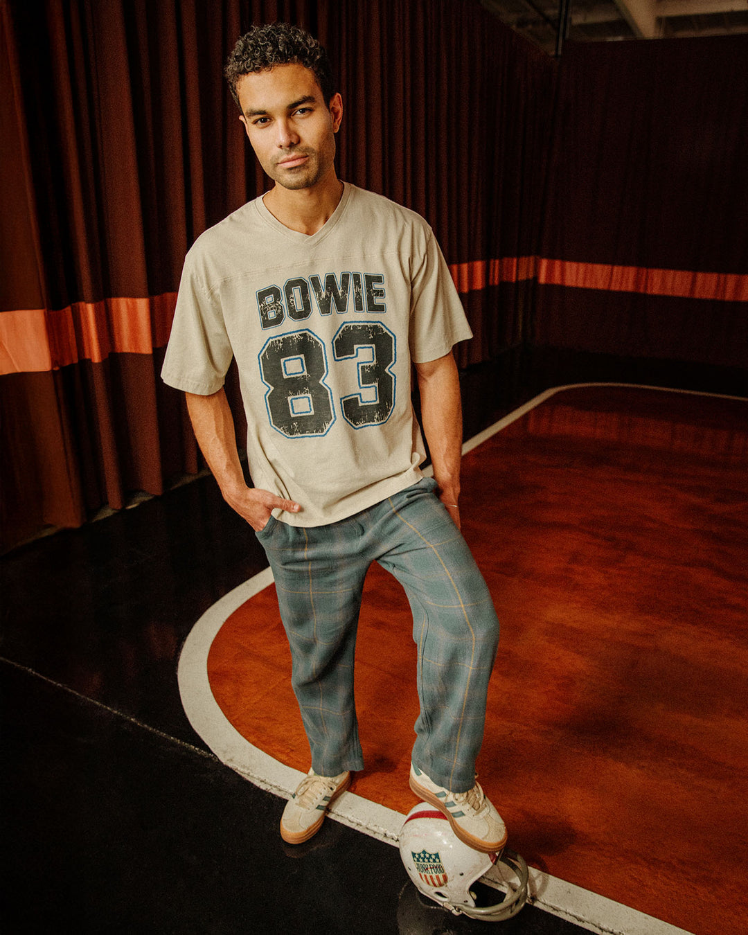 David Bowie &#39;83 Hockey Tee