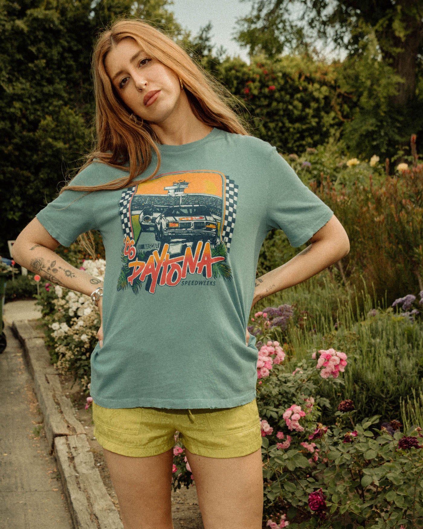 NASCAR '86 Daytona Speedway Vintage Tee – Junk Food Clothing