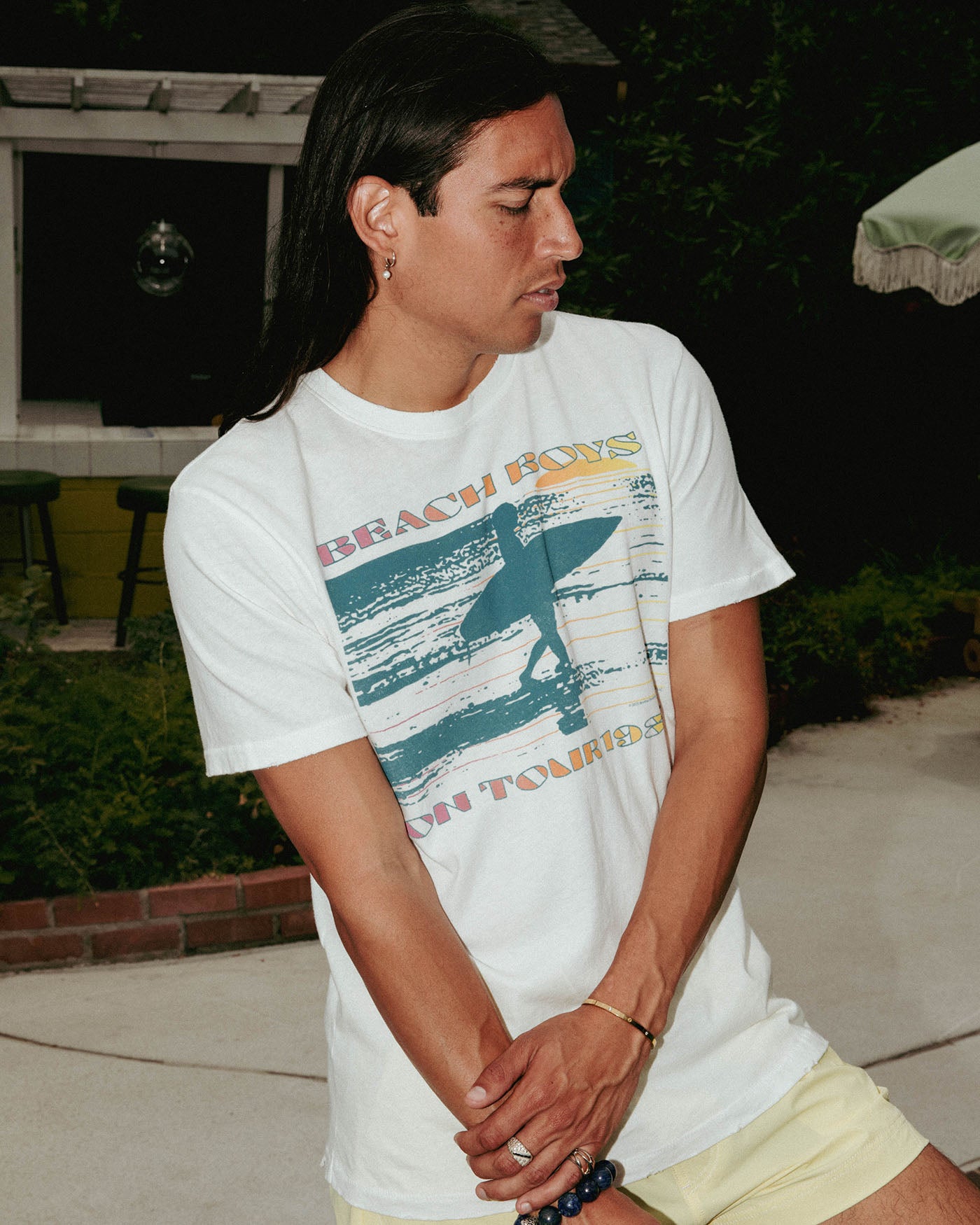 The Beach Boys on Tour 1985 Vintage Tee – Junk Food Clothing