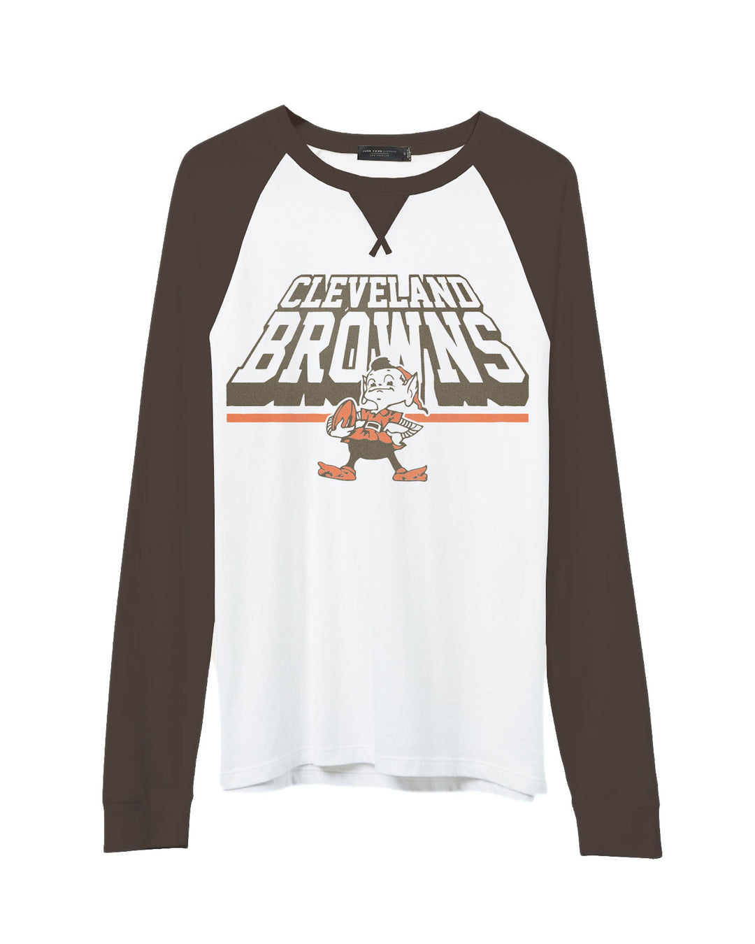 NFL Cleveland Browns Colorblock Long Sleeve Raglan